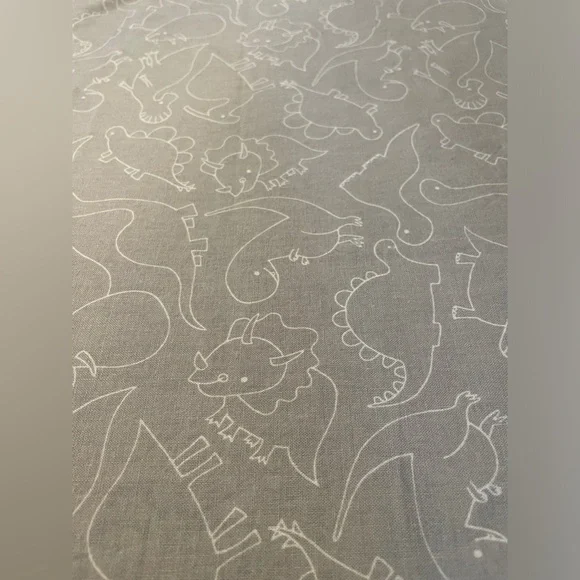 2 1/3 yards Gray Dino-Mite Outline Stone Camelot Fabric, 100% cotton, sewing - Picture 2 of 4